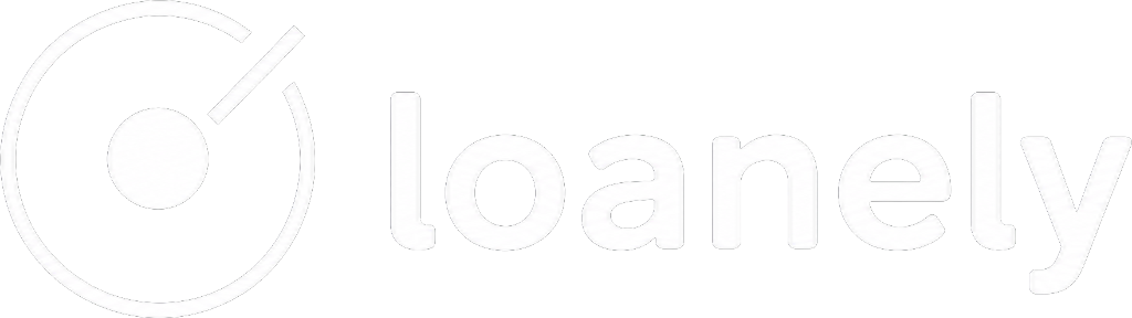 Loanely White Logo